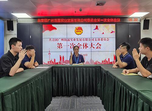 凝聚青春斗争力量，，，，，，集团团支部正式建设！